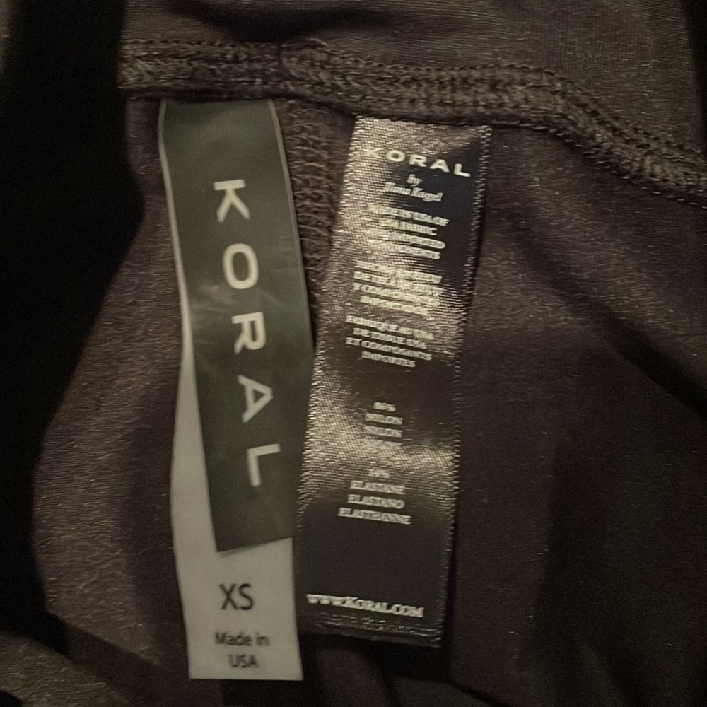 KORAL “Move For Minds” Black Leggings. Size XS. - Picture 2 of 5